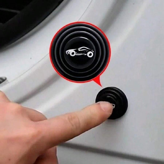 Juego de 4 almohadillas de silicona anticolisión para puerta de coche